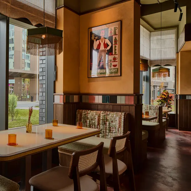 На стыке двух миров: Ресторан «Тюрки Diner» от Folk Team