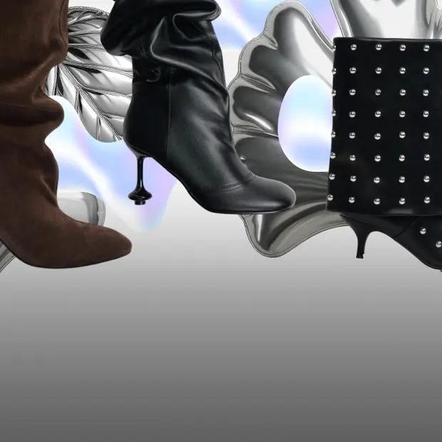 В тренде необычная обувь. Например, волнистая и с плавниками. Вот 14 эффектных пар — Вещи. Большой город