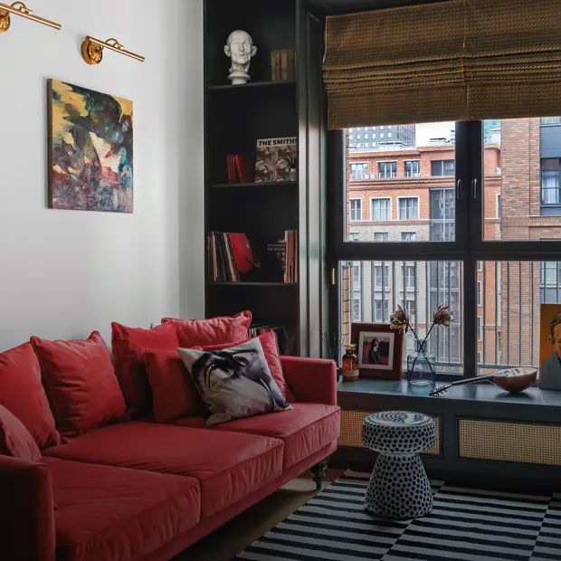 Парижский шик для персонажа Тима Бёртона в «Зиларте» — Квартира в Москве. Большой город