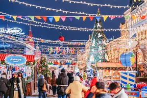 Ночной свет Москвы: Самые красивые новогодние локации в огнях