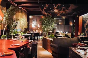 3D-люстра, суп с крабом и ужины омакасе: Self Edge Chinois на проспекте Добролюбова